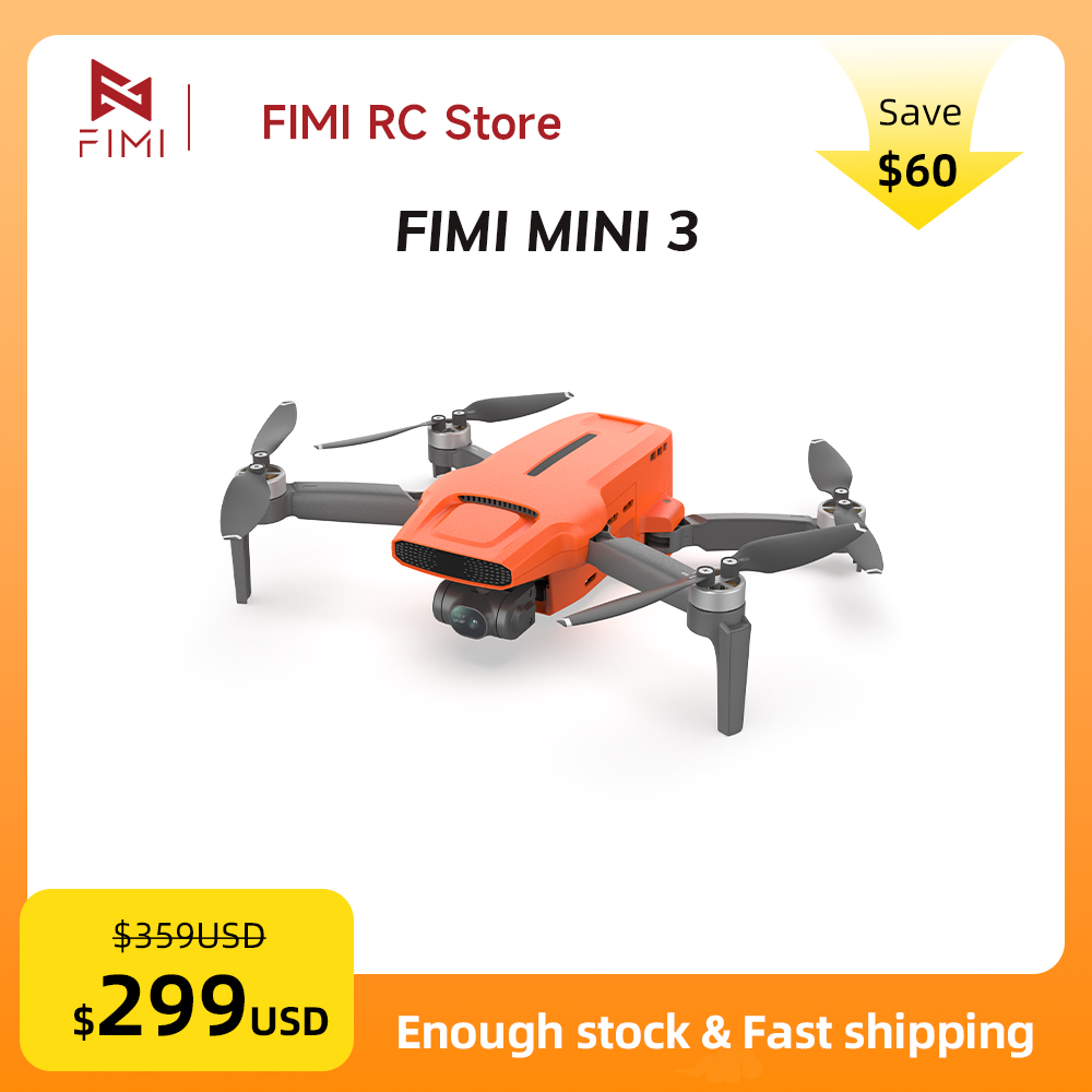 Drone Gimbal 3 Axis - FIMI MINI 3 Kamera-Drohne 4K 60fps